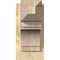 Ekena Millwork Merced Craftsman Rough Sawn Outlooker, Douglas Fir, 6"W x 12"D x 12"H OUT06X12X12MRC04RDF - alternate 4